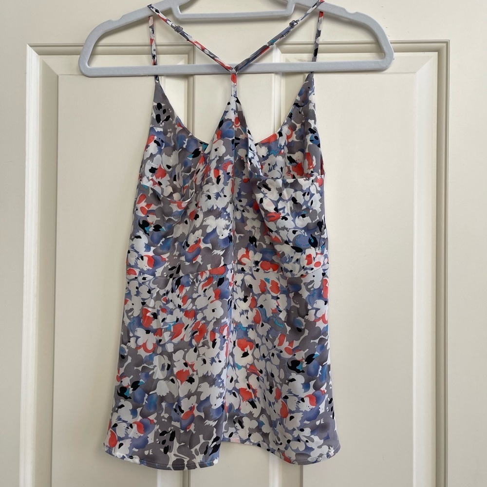 Yumi Kim floral silk tank top - Picture 4 of 6